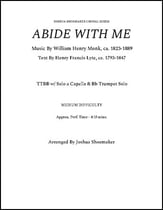 Abide With Me TTBB choral sheet music cover